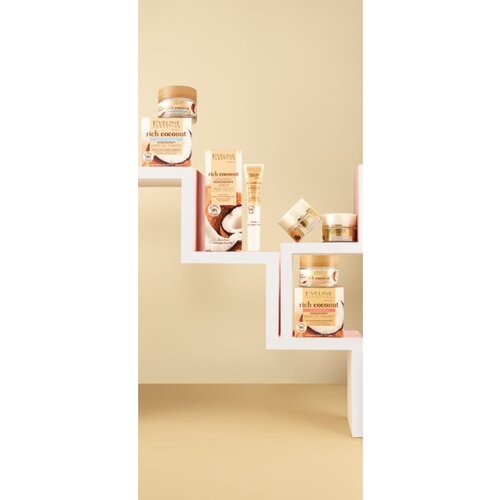 Eveline Cosmetics Rich Coconut regeneracijska krema za predel okoli oči s probiotiki 20 ml Cene