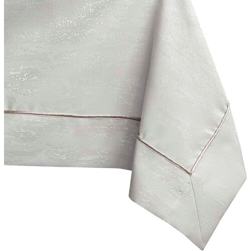 AmeliaHome Stolnjak Vesta s man&amp;scaron;etom i obrubom 120x160 cm, ecru Slike