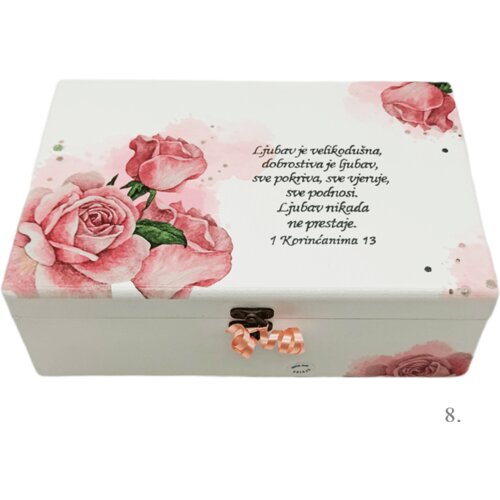  Personalizirane Kutije uspomena za vjenčanje i godišnjicu braka – Poslanica ljubavi! - 8. - 154274 Cene