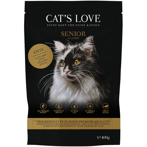  Cat&acute;s Love Senior raca - Varčno pakiranje: 2 x 400 g Cijene