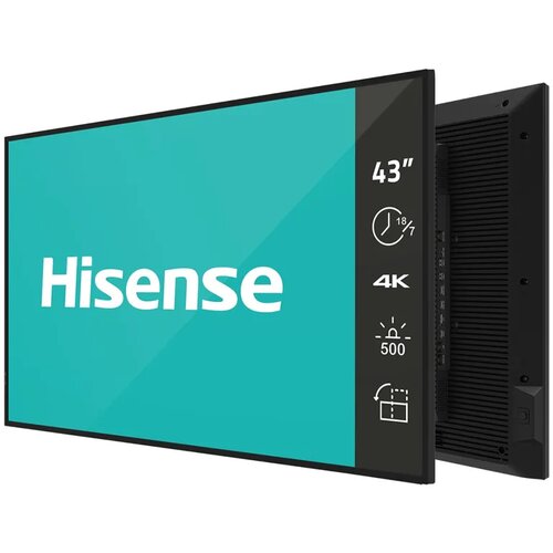 Hisense 43 inča 43GM50D 4K UHD 500 nita Digital Signage Display - 18/7 Operation Cene