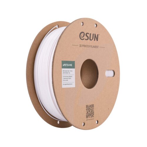 ESUN 3D PETG+ HighSpeed 1,75mm 1kg Bijela Slike