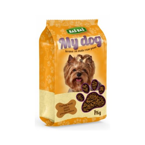 Ba&amp;scaron; Ba&amp;scaron; hrana za male rase pasa 1KG my dog Slike