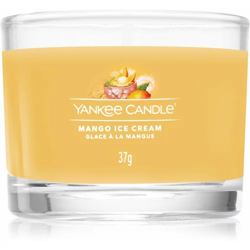 Yankee Candle mango Ice Cream dišeča svečka 37 g unisex