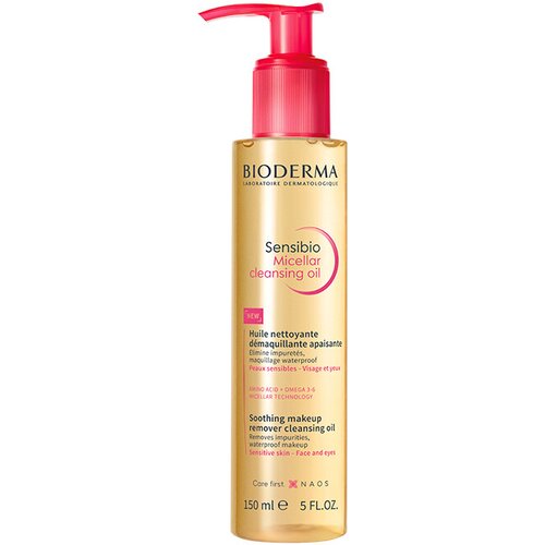 Bioderma Sensibio Micellar Cleansing Oil umirujuće micelarno ulje za či&amp;scaron;ćenje 150 ml za ženske Slike
