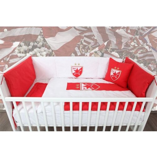 Crvena Zvezda posteljina za bebin krevetac 7 delova 802 Cene