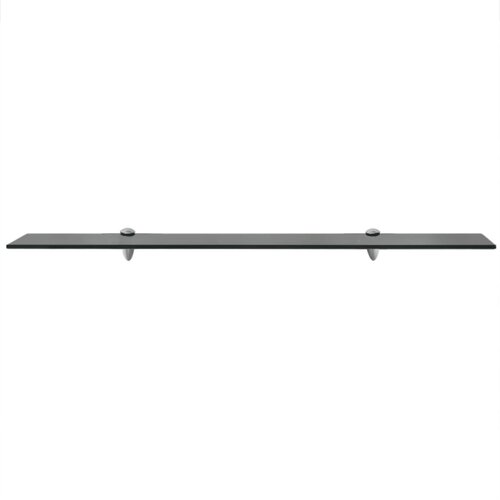  Zidne police 2 kom staklene 90 x 10 cm 8 mm Slike