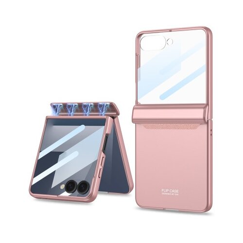 Futrola smooth line za samsung f751b galaxy z flip 7 5g roze (gkk case) ( F121518 ) Cene