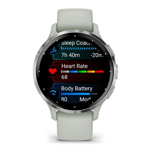 Garmin Sportski sat Venu 3S Silver Sage Gray Siv Cene