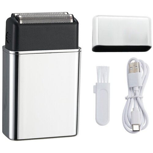 INF Prenosni mo&scaron;ki brivnik &ndash; mini USB, IPX vodoodporen, zmogljiv Silver, (5000287175) Cene