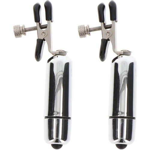 Taboom Adjustable Vibrating Clamps Silver