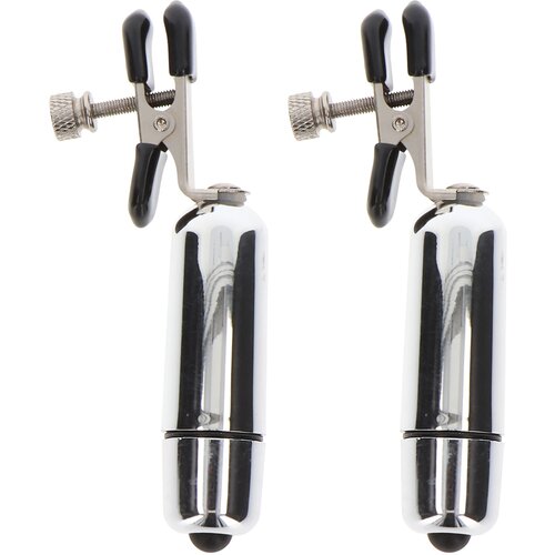 Taboom Adjustable Vibrating Clamps Silver Slike
