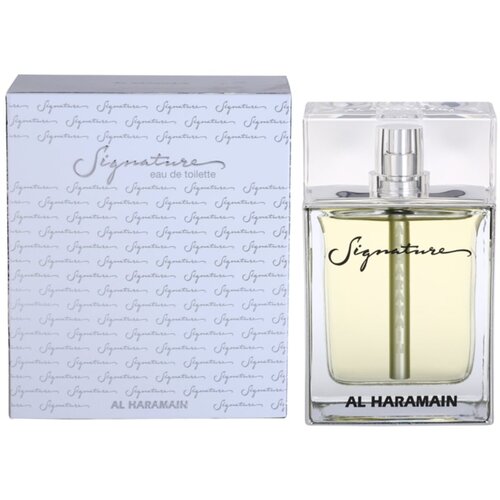 Al Haramain Signature toaletna voda za moške 100 ml Cene