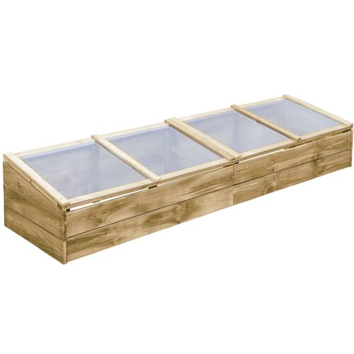  Staklenik od impregnirane borovine 200 x 50 x 35 cm Cijene