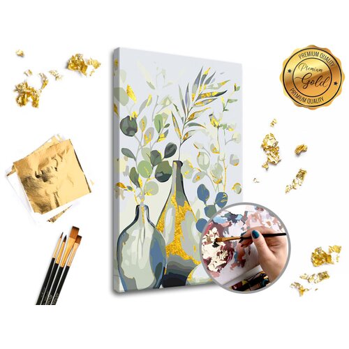  Slikanje po številkah PREMIUM GOLD - Košček narave (set za) Cene