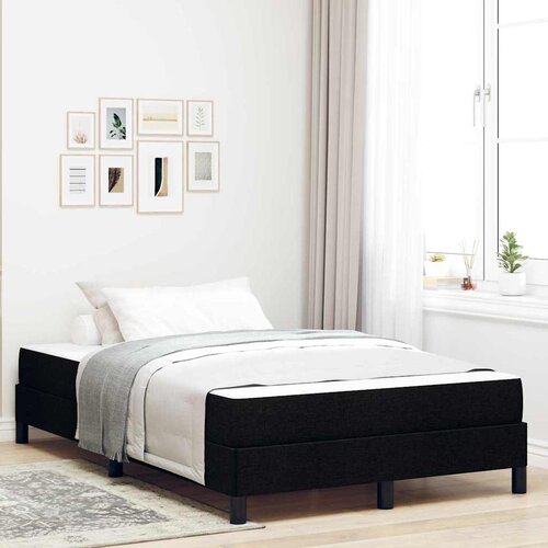 vidaXL Krevet s opruga kutije Ostalo Crna 120 x 200 cm tkanina Cijene