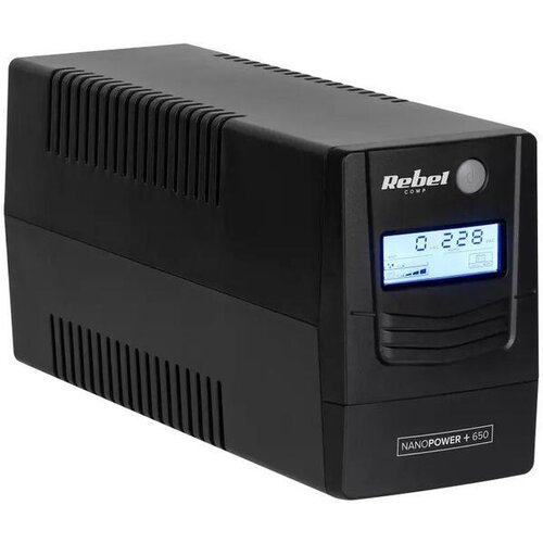 Rebel ups nanopower plus 650 offline, 650VA / 360W, lcd, usb Cene