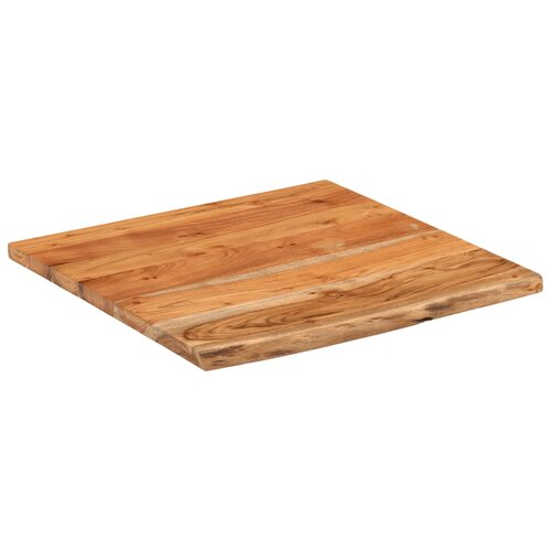  Kupaonska radna ploča 60x60x3,8 cm četvrtasta od drva bagrema Slike