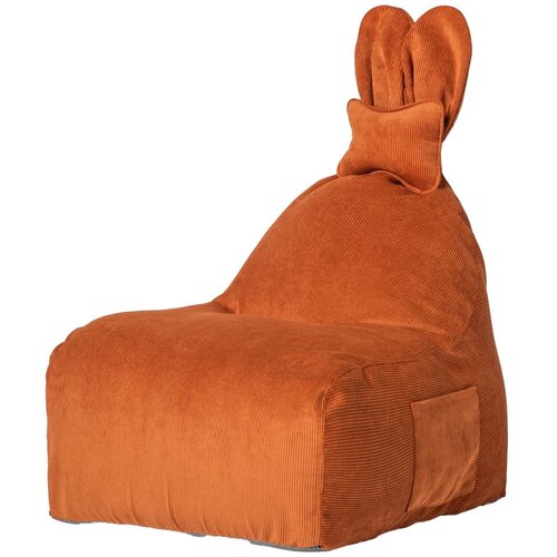 The Brooklyn Kids Oranžna otro&amp;scaron;ka vreča za sedenje Funny Bunny &amp;ndash; Slike