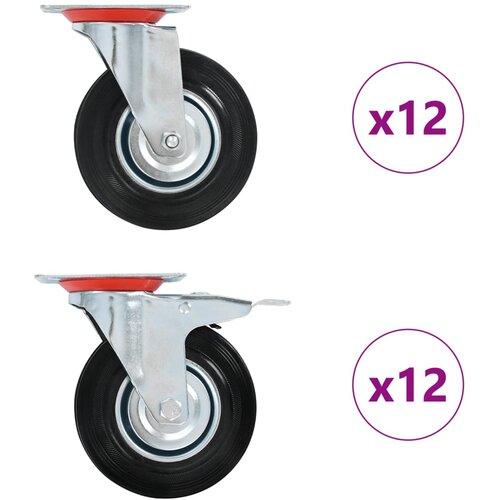  Okretni kotačići 24 kom 125 mm Cijene