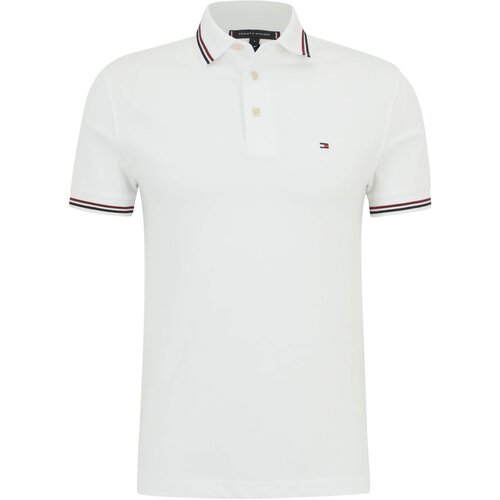 Tommy Hilfiger Majica tamno plava / karmin crvena / bijela Slike