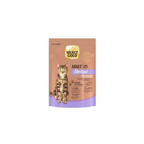 Select Gold cat adult sterilised živina i pirinač 0.3kg Cene