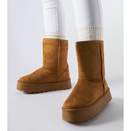 Gemre Brown High Summit Snow Boots Cene