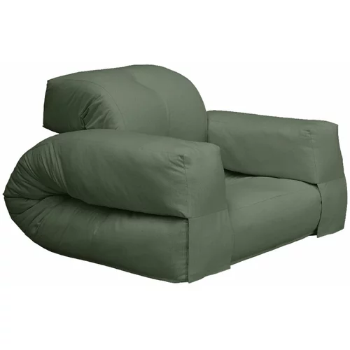 Karup Design Raztegljiv fotelj Hippo Olive Green