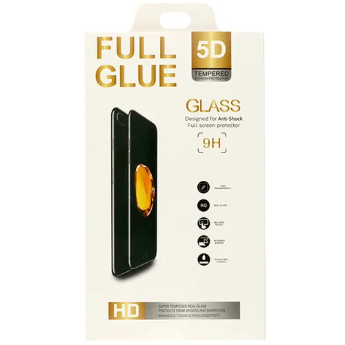  Zaščitno kaljeno steklo 5D Full Glue za Huawei P Smart Pro 2019 - črno