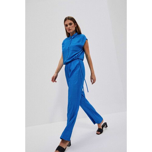 Marisse Women&amp;#039;s Trousers L-Sp-4027 Fresh Blue Slike