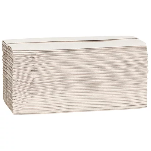  Papirnate brisače V-pregib, 1-slojne, 5.000 lističev, siva