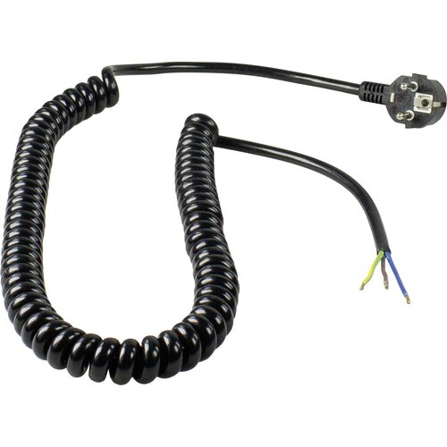 As-schwabe 70428 tok priključni kabel črna 4 m, (20414799) Cene