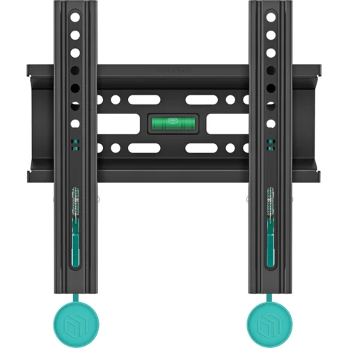 ONKRON Fixed TV Wall Mount for 17 to 43-inch Flat Panel TVs Digital Panels 30 kg, Black