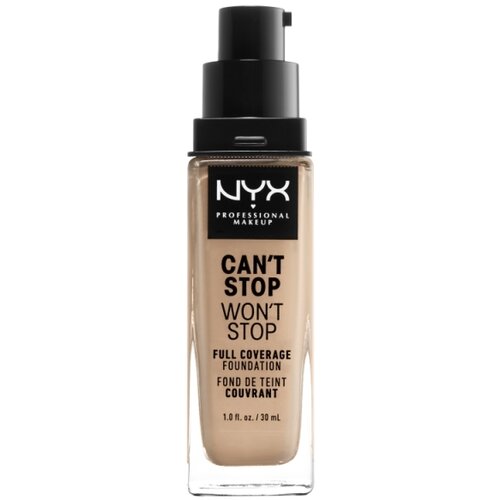 NYX professional makeup tečni puder can't stop won't stop 07-Natural Slike