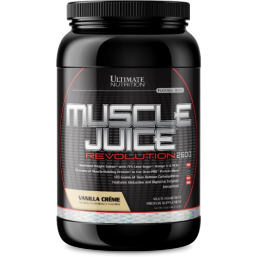 Ultimate Nutrition muscle juice revolution 2600, vanila, 2,1 kg Slike
