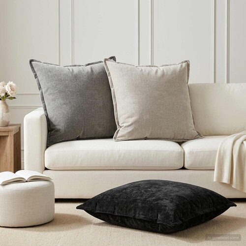  Presvlaka za jastuk 2 kom. HOUTEN Svjetlosiva 65 x 65 cm Cijene