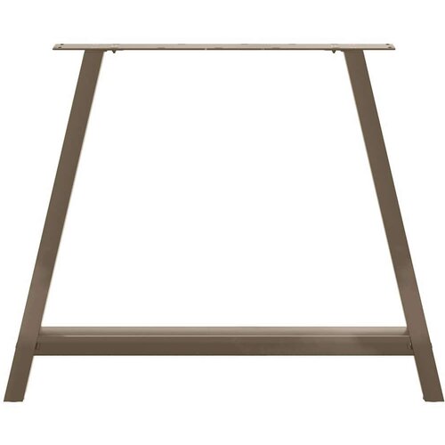  Noge za blagovaonski stol A-oblika 2 kom 90 x (72-73) cm Čelik - Prirodna 90 x (72-73) cm 1 Slike