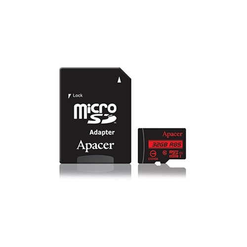Apacer UHS-I U1 MicroSDHC 32GB class 10 + Adapter AP32GMCSH10U5-R memorijska kartica Cene