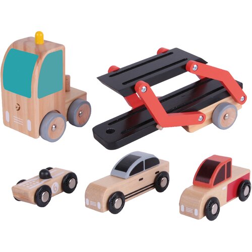 Classic World Drvene igračke Veliki Transportni kamion Slike