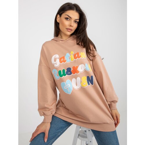 FANCY Sweatshirt-FA-BL-8117.48-camel Slike