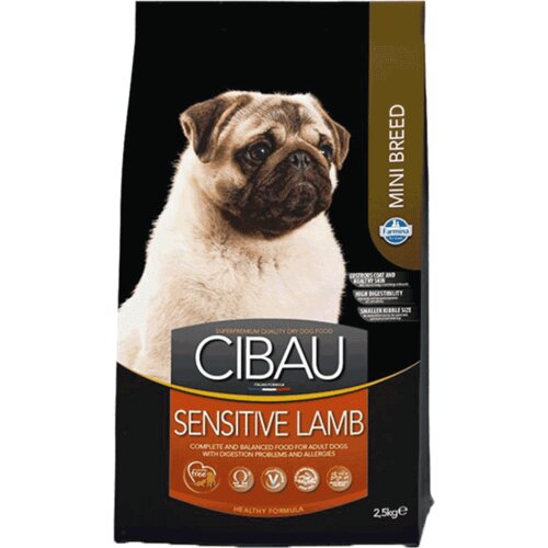 Cibau Hrana za osetljive pse malih rasa Mini Sensitive, Jagnjetina - 2.5 kg Slike