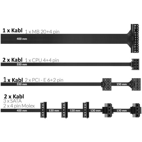  NJOY Nexo 650 650W napajanje (PSAT6065A40CZCO01B) Cene