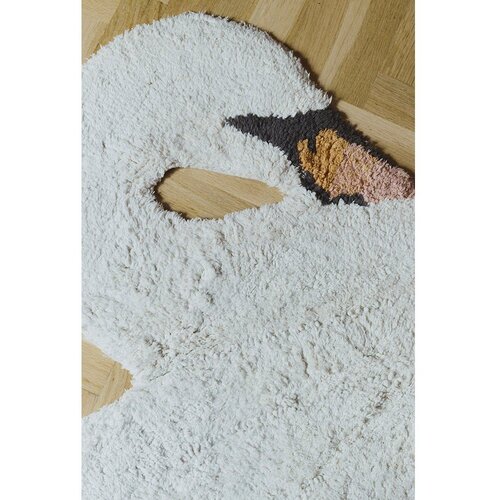 Lorena Canals Krem periv/ručno rađen pamučan dječji tepih 100x120 cm Swan &amp;ndash; Slike