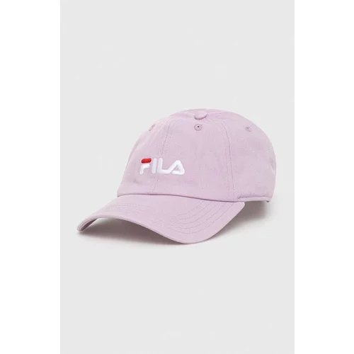 Fila Bombažna bejzbolska kapa roza barva