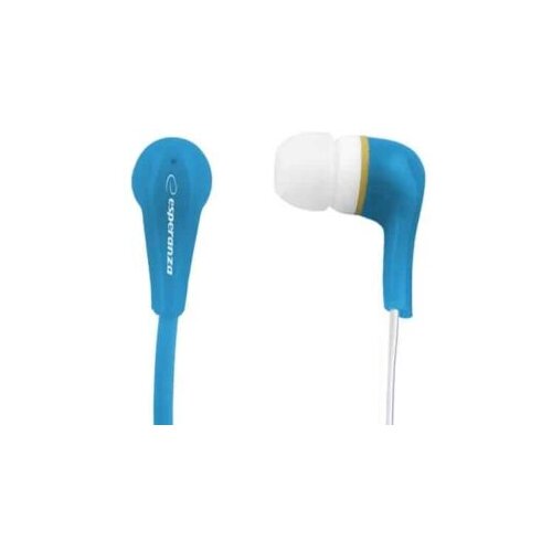  Slu&amp;scaron;alice ESPERANZA LOLLIPOP In-Ear, Noise dampening + Amplified BASS, blue, EH146B Slike