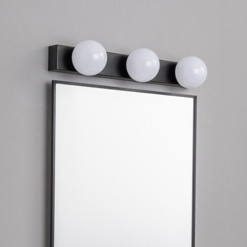 Brilagi KOMPLET 2x LED zidna svetla za kupatilo HOLLYWOOD 3xLED/3W/230V 39 cm IP44 crna Slike