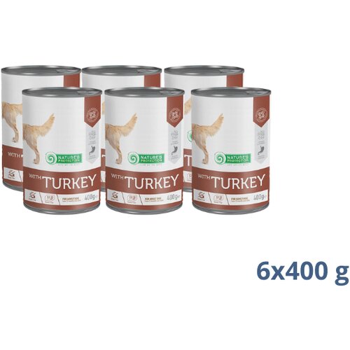 Natures Protection adult sensitive with turkey 2.4 kg Cene