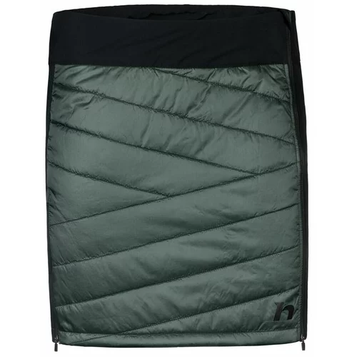 HANNAH Women's insulated quilted skirt ALLY dark forest/anthracite