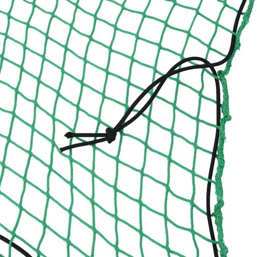 VidaXL mreža za prikolicu s elastičnim užetom zelena 3x2 m PP Slike