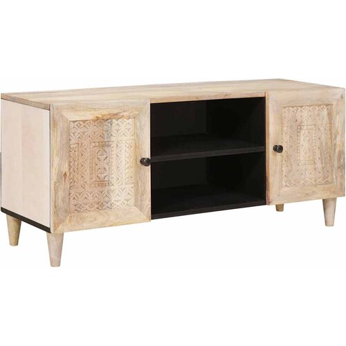 TV Jedinice s policom Bijelo 105 x 33 x 46 cm Konstruirano drvo Cijene